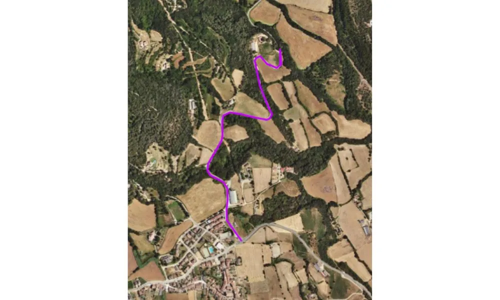 Obres a la carretera de Sadernes fins al 13 de novembre