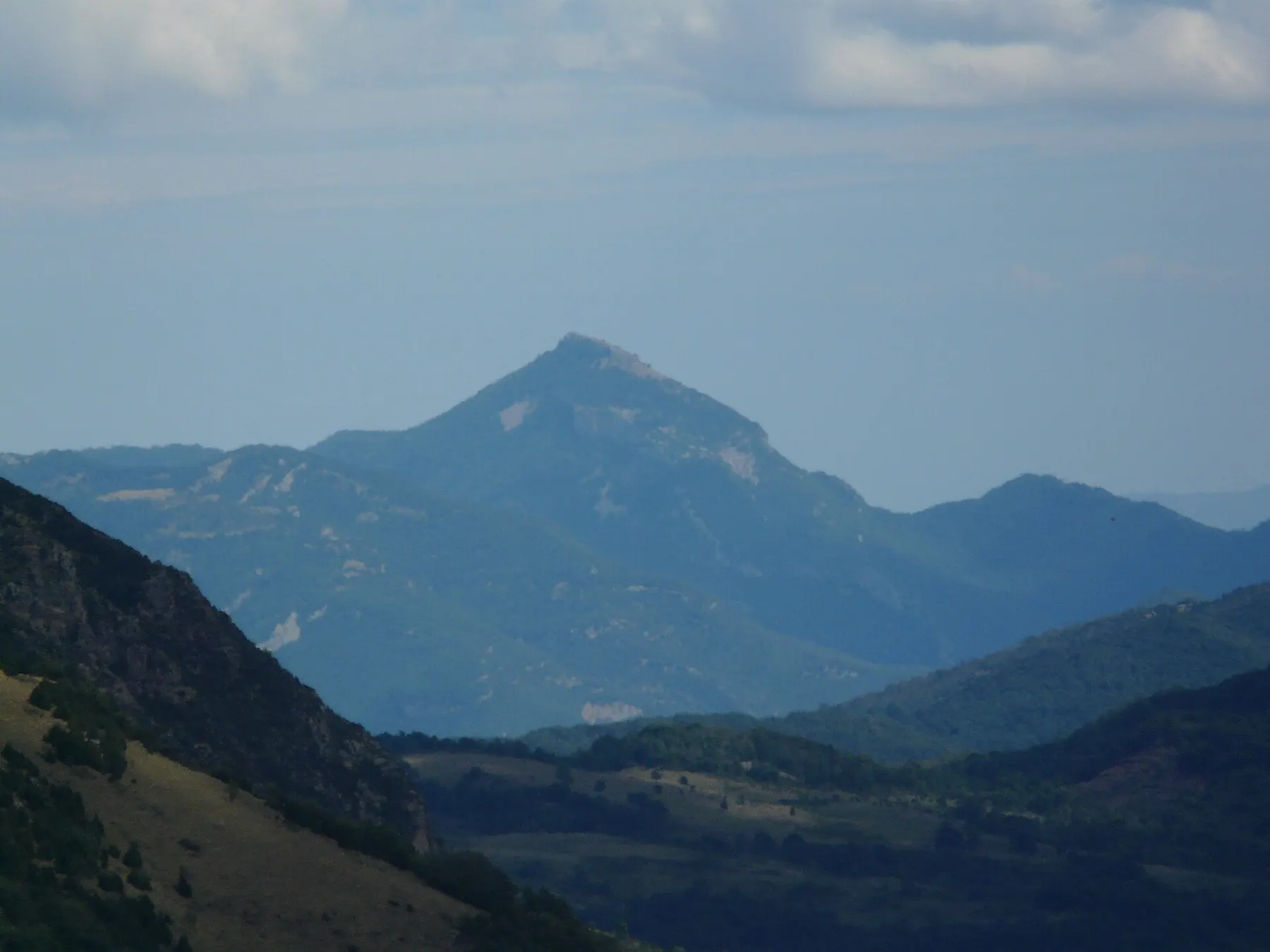 Bassegoda seen from the Coll de Jou